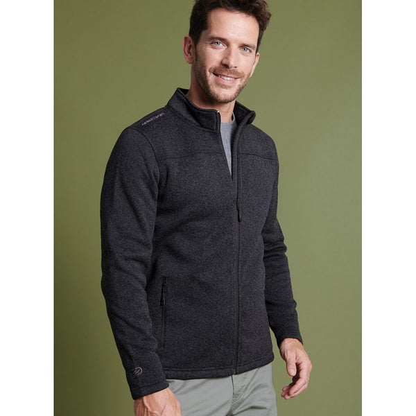 Thermal fleece jacket - L - charcoal - a must for being outdoor629327241914911110