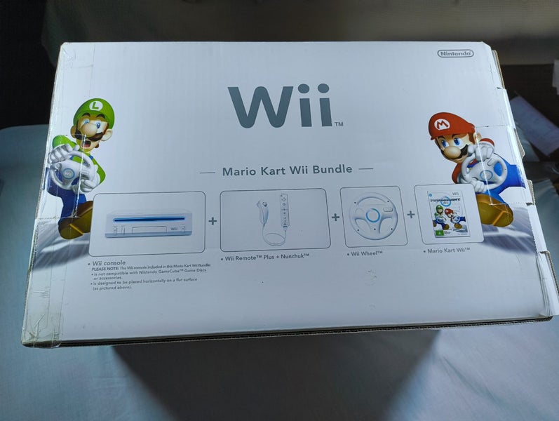 Nintendo Wii Mario Kart white boxed Carousel 2