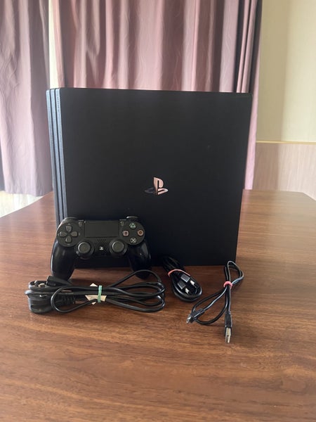 PlayStation 4 Pro 1TB + Controller and Cables - Excellent Condition Carousel 1