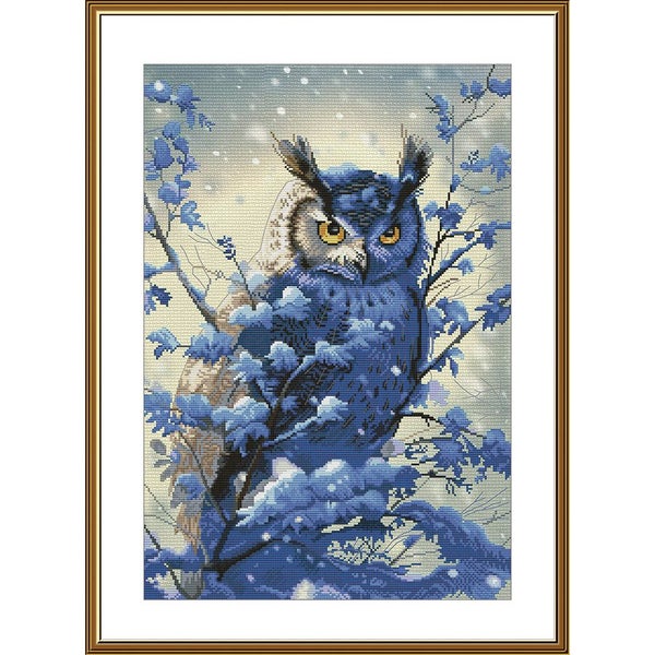 Winter Queen Counted Cross Stitch Kit Carousel 1
