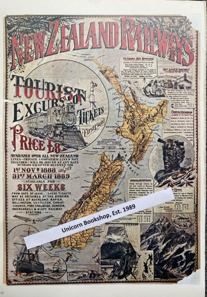 VINTAGE POSTER: New Zealand Railways 1888 Carousel 1