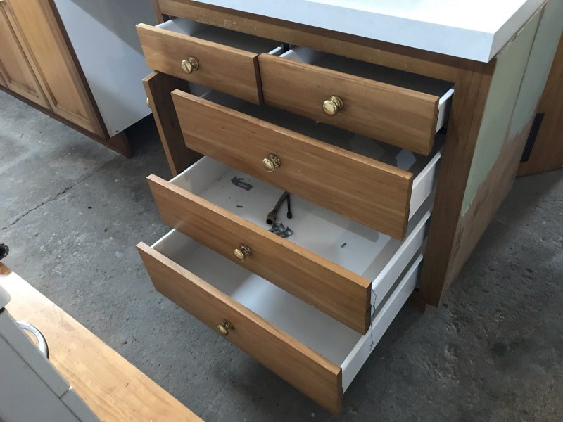 Kitchen Bench Unit - #02387. Carousel 2