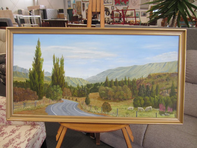 Hugh Sutherland - Original Oil Painting Carousel 1