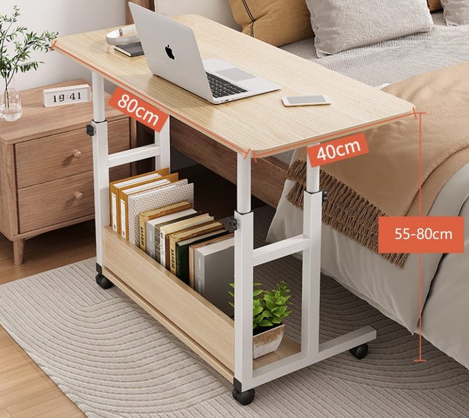 Laptop Desk Mobile Study Table Adjustable Carousel 2