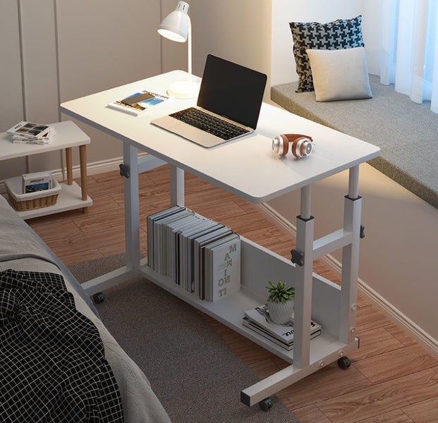 Height Adjustable Desk with Wheels Carousel 1