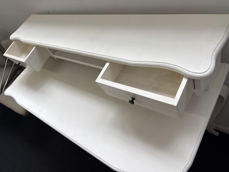 French White Provincial Desk Carousel 15