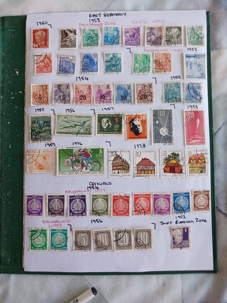 Stamps of EAST GERMANY Carousel 1