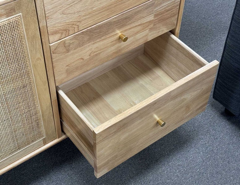 Rattan Buffet Sideboard Solid Wood62866851150209114