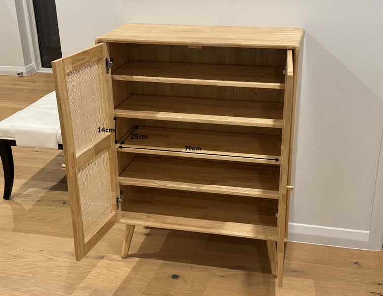 Rattan Shoe Cabinet Solid Wood62866851155715114