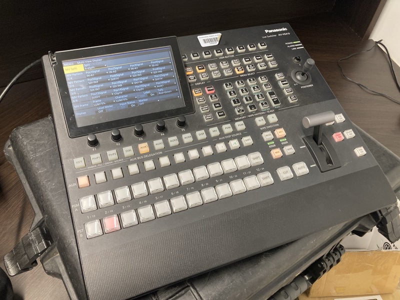 Broadcast Vision Mixer -Wellington Carousel 1