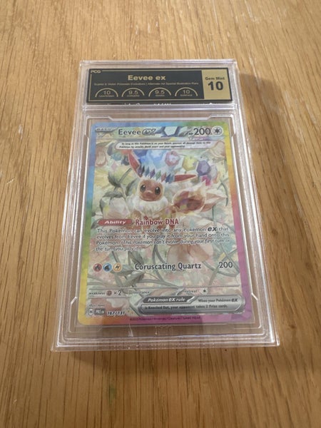 Eevee EX Pokémon *PCG gem mint 10* Scarlet And Violet Carousel 1
