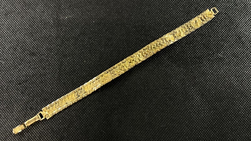 Vintage Triple Fire Opal & Gilt Bracelet - Lot E215 Carousel 5