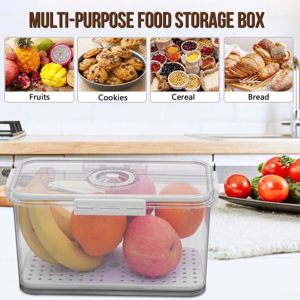 Bread Box Bread Boxes Food Storage Container with Lid Carousel 10