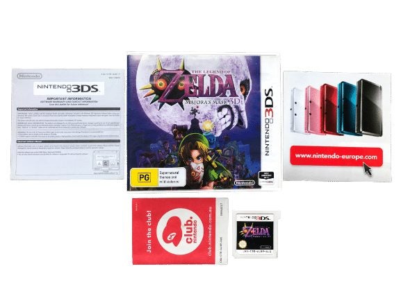 The Legend of Zelda: Majora's Mask (NZ EDITION) *MINT COMPLETE* Carousel 1