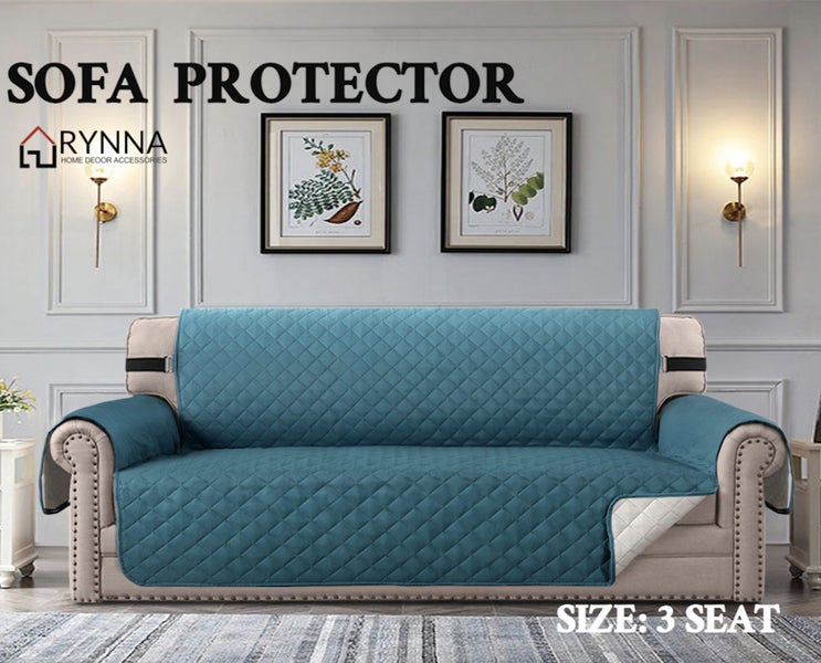 Pet Couch Sofa Protector Cover - Waterproof 3 Seat Ivory Carousel 1