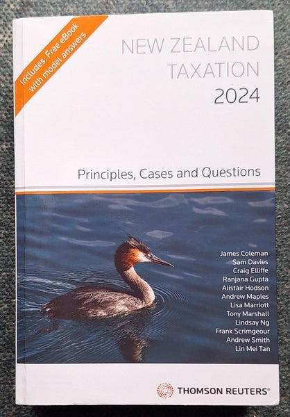 New Zealand Taxation 2024 principals cases and questions 2024 Carousel 1