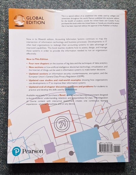 Accounting Information systems 15th edition Carousel 2