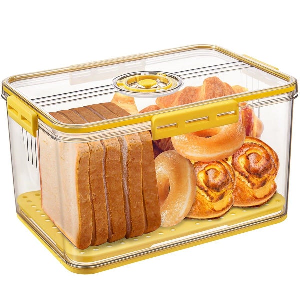 Bread Box Bread Boxes Bread Storage Container with Lid Carousel 1