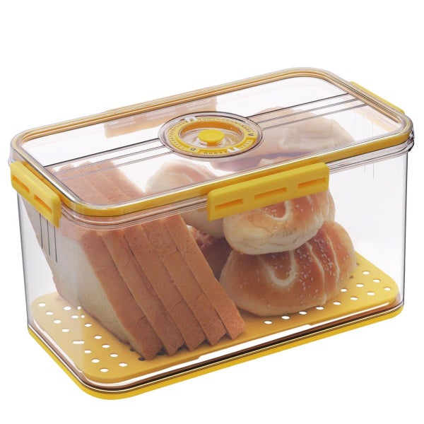 Bread Box Bread Boxes Bread Storage Container with Lid Carousel 1