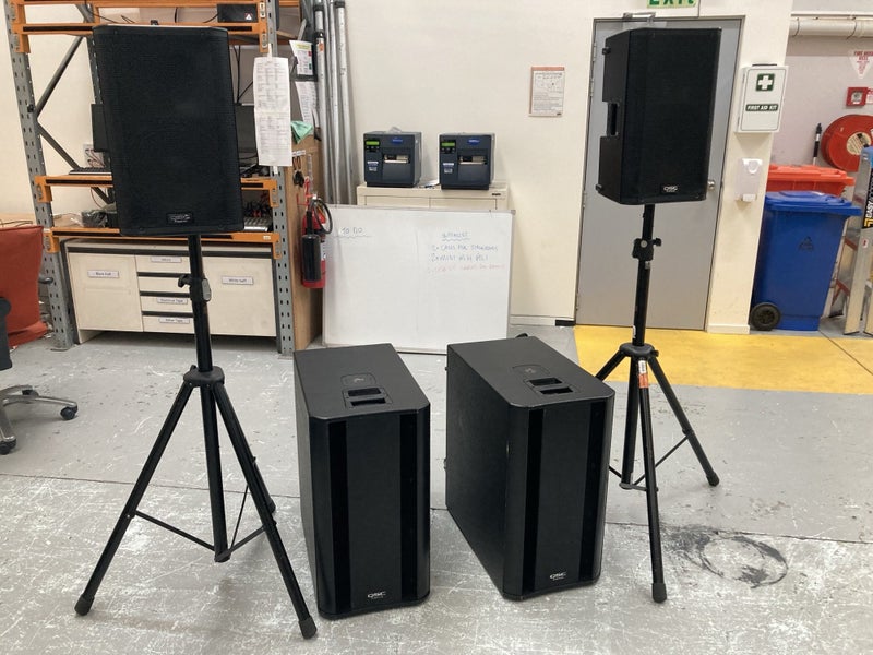 Professional PA System QSC -Wellingtom Carousel 1