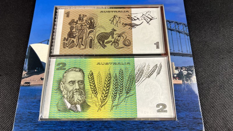 1991 Australian Coins & Banknote's Souvenir Pack - Lot W152 Carousel 9