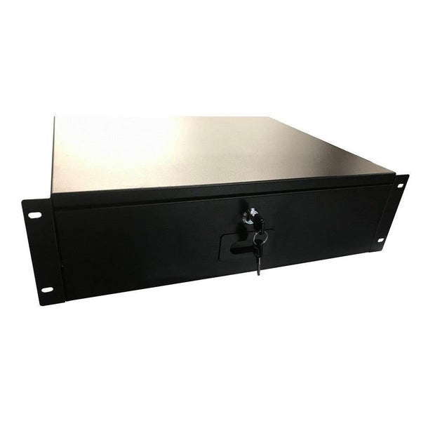 Techmount 3RU Drawer with Lock Carousel 1