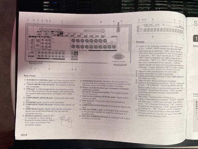 OnkyoTX-NR646 AV Receiver Carousel 5