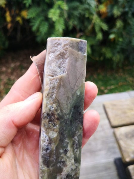 Pounamu Greenstone Pink Totoweka carving slab $1 reserve MAY DEALS Carousel 1