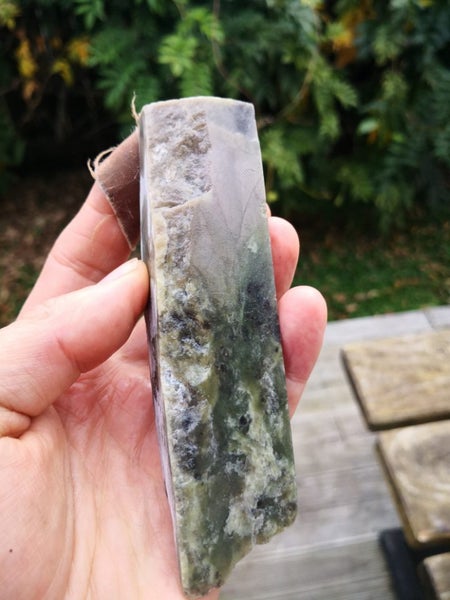 Pounamu Greenstone Pink Totoweka carving slab $1 reserve MAY DEALS Carousel 2