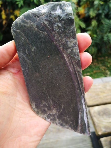 Pounamu Greenstone Inanga carving slab $1 reserve MAY DEALS Carousel 2