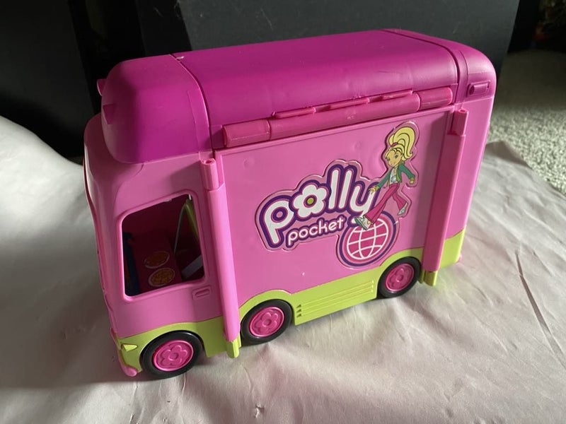 Polly Pocket Mattel Triple Decker Bus - with instructions Carousel 2