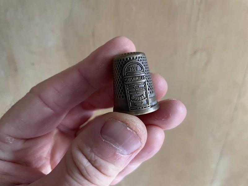 2 old sewing thimbles Carousel 2