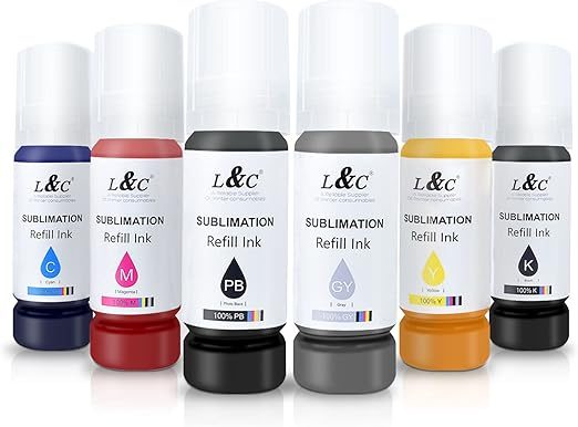 L&C Sublimation Ink x6 Carousel 1