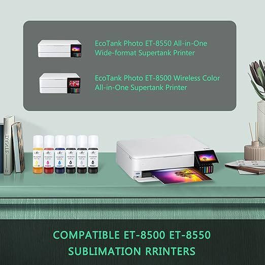 L&C Sublimation Ink x6 Carousel 2