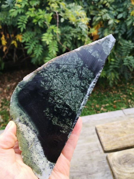 Greenstone carving block slab $1 reserve MAY DEALS Carousel 1
