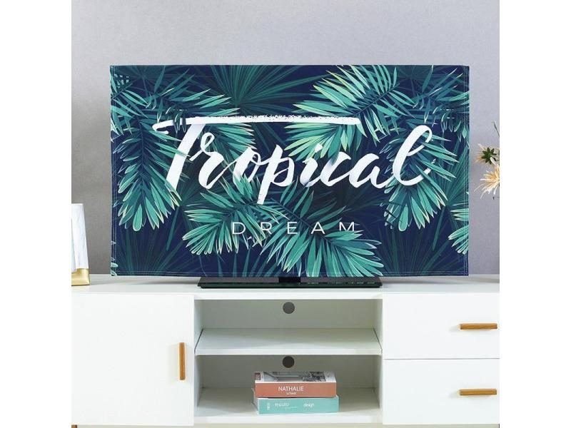 New Simple Fashion Printing TV Cover LCD TV Dust Cover Cover 52/55/60/65/70 Carousel 1