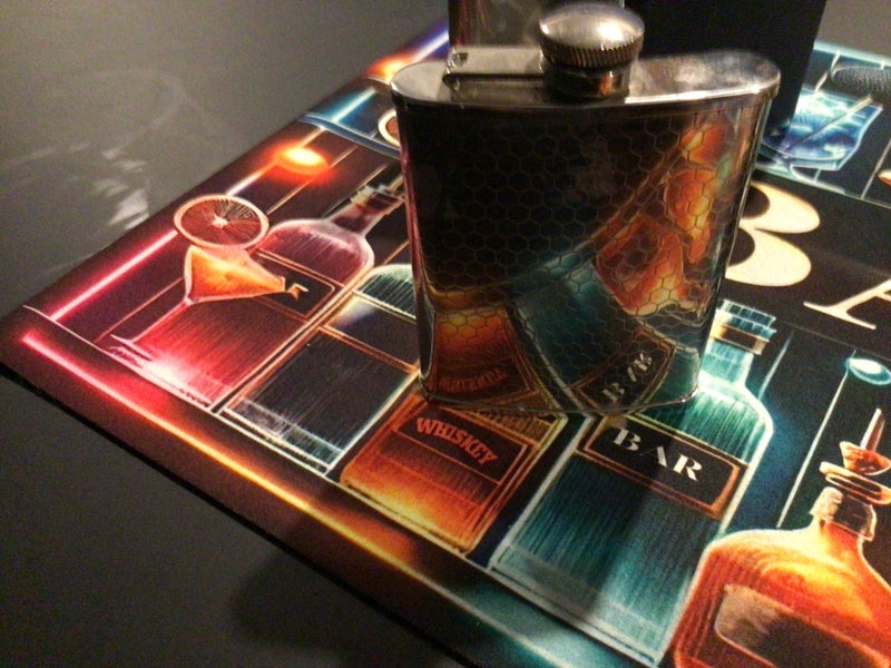 COLLECTIBLE STAINLESS STEAL HIP FLASKS X FIVE @ 35 OZ Carousel 2