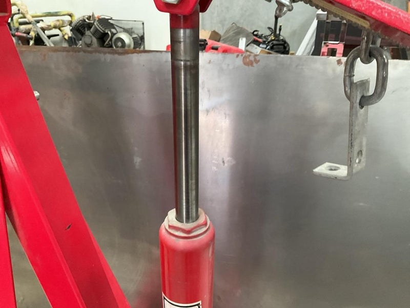 2TON Hydraulic Folding Engine Hoist / Crane Carousel 7