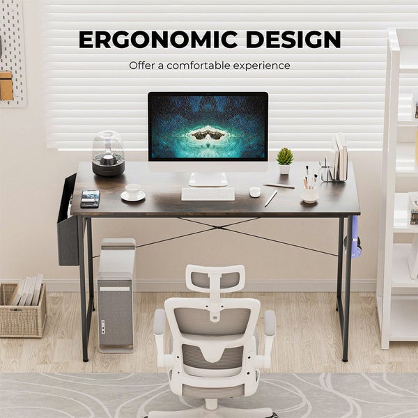 Levede Computer Desk Office Study Table Home Workstation Laptop Desks 80X50CM Carousel 2