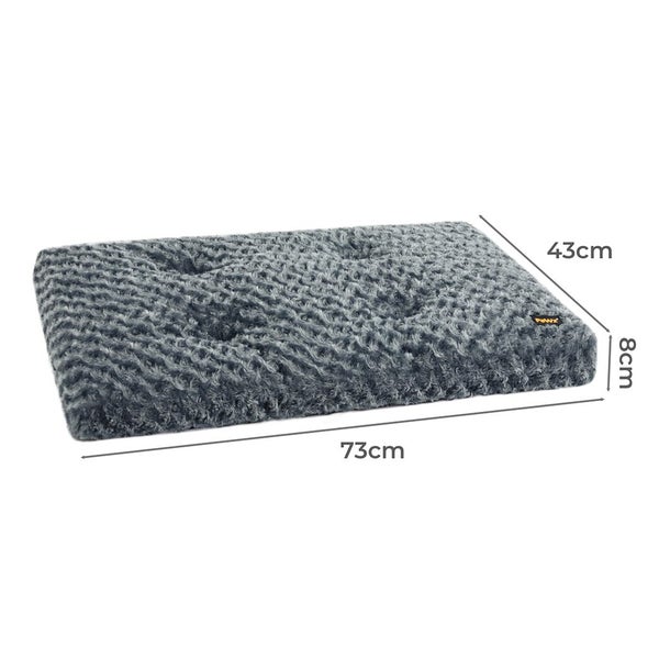 Pawz Pet Bed Dog Cat Calming Soft Warm Plush Mattress Cushion Mat Washable 30? Carousel 10