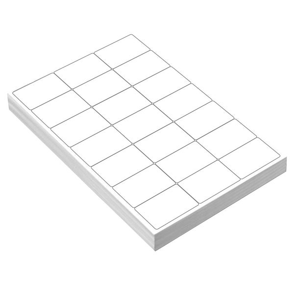 100x 21 A4 Label White Matte Self Adhesive Sticker Sticky Laser Inkjet Mailing Carousel 1