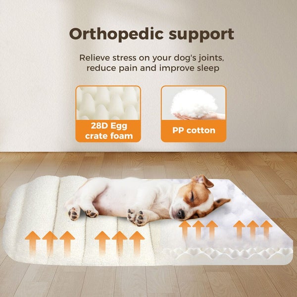 Pawz Pet Dog Bed Orthopedic Sofa Egg Foam Mattress Mat Washable Waterproof S Carousel 2
