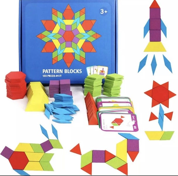 Kids Educational Montessori Wood Toys Jigsaw Shapes Numbers Learning Fun Puzzles Carousel 1