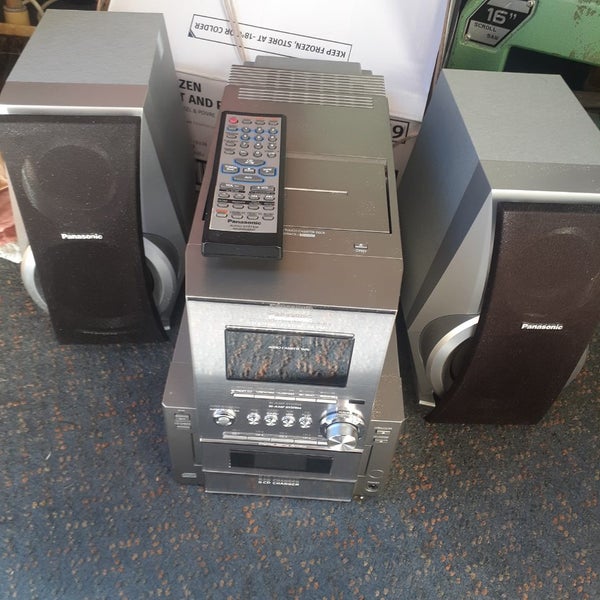 Panasonic Mini System 5 CD player & Cassette player Carousel 1