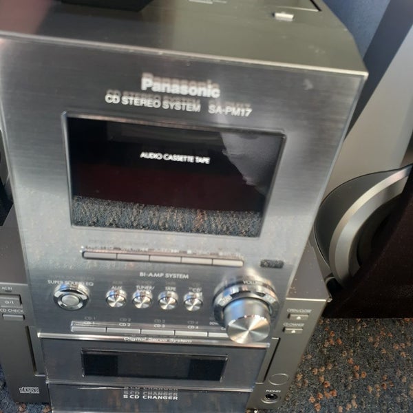 Panasonic Mini System 5 CD player & Cassette player Carousel 2