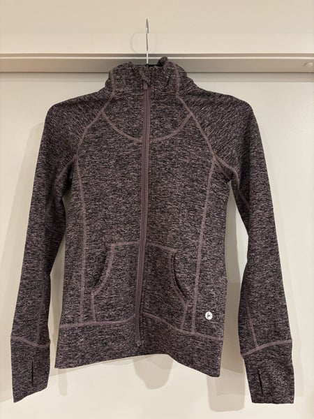 Hooded Zipup Activewear 90 degree by Reflex Girls Size 10 Carousel 1