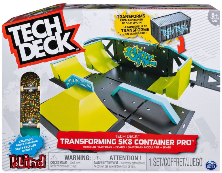 Tech Deck: Transforming SK8 Container - Playset Carousel 1