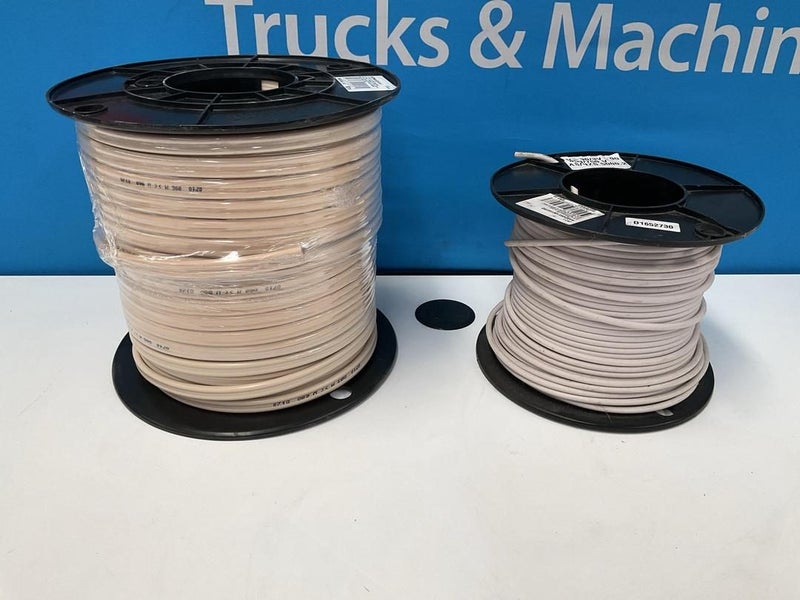 2x Reels of Nexans White Coloured Cable Carousel 1