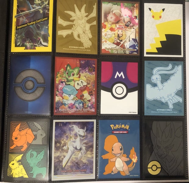 Pokémon card sleeves bulk lot Carousel 8