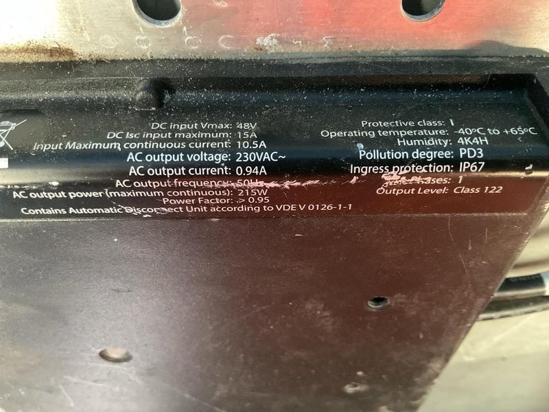 Enphase M215 Utility-Interactive Inverter (Untested) Carousel 9